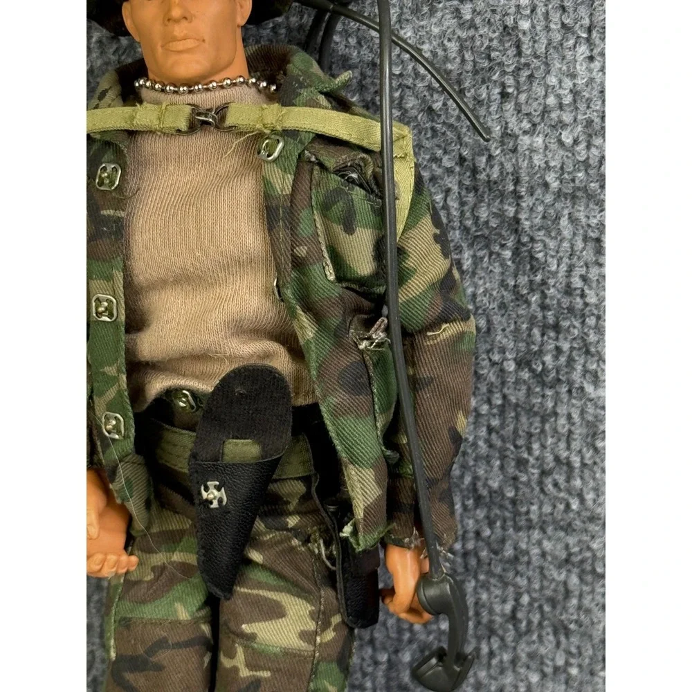 1996 Hasbro G.I. Joe Classic Collection Army Ranger Figure Camo Uniform Complete